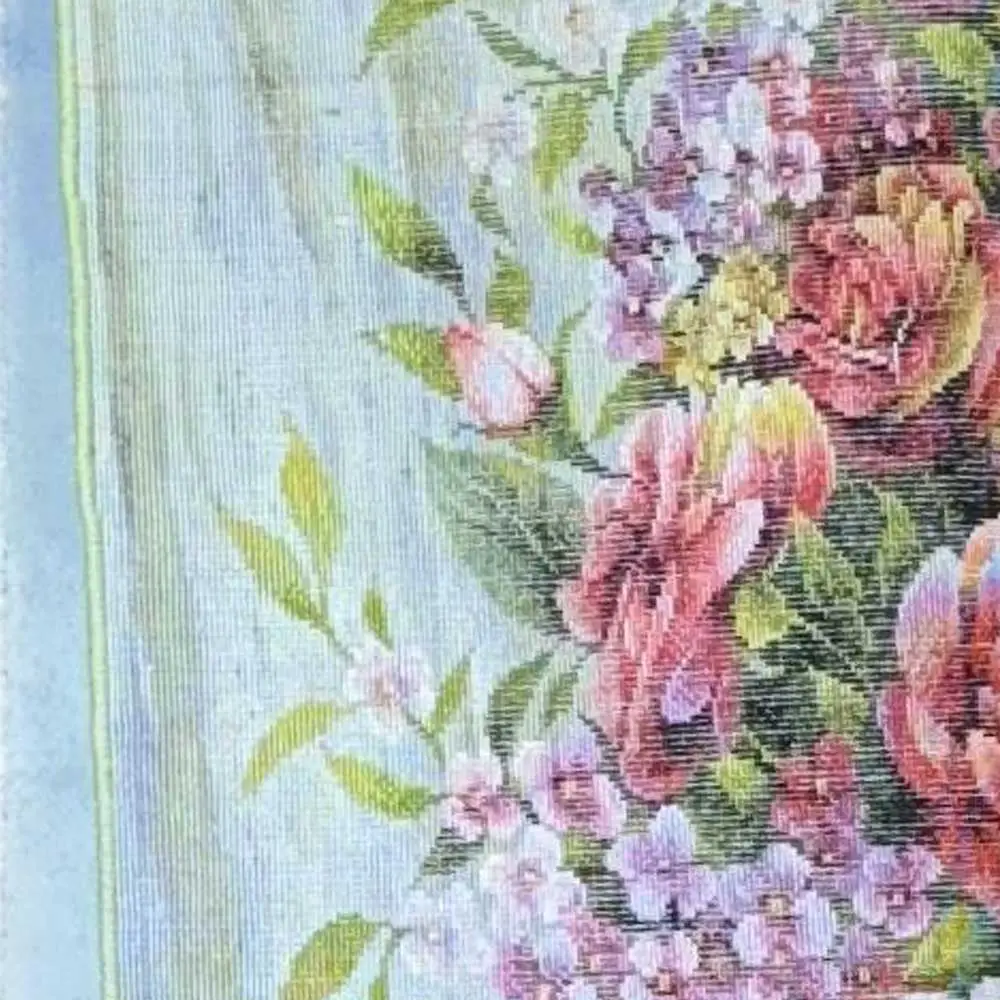 تابلو فرش دستباف رز ترمه